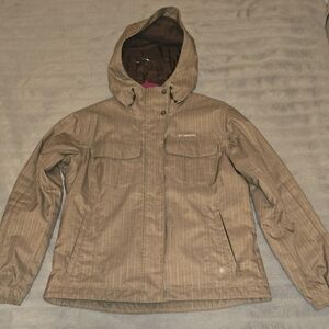 Columbia Omni-Tech Hooded Winter Coat Jacket Size XL Ski